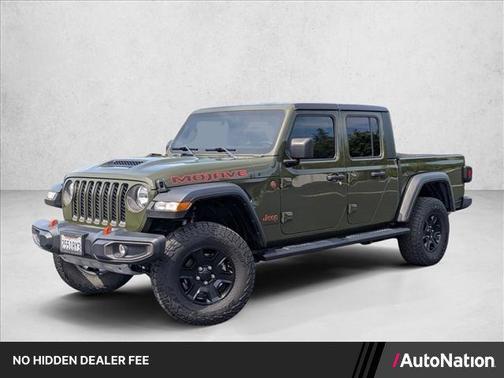 Sarge Green Clearcoat 2023 Jeep Gladiator Mojave 4x4
