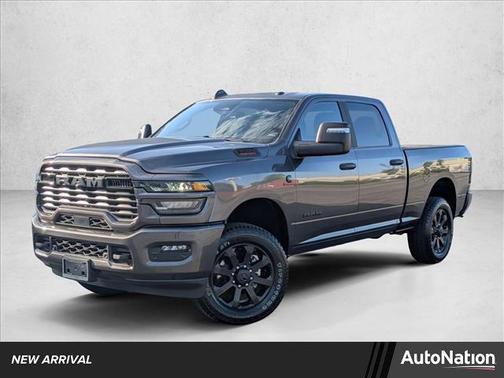 Granite Crystal Metallic Clearcoat 2025 RAM 3500 Big Horn Crew Cab 4x4 6'4' Box