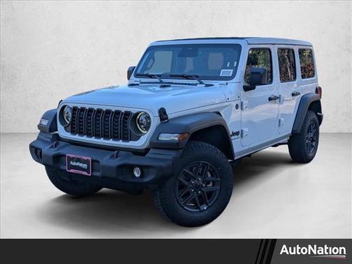 Bright White Clearcoat 2026 Jeep Wrangler Sport S