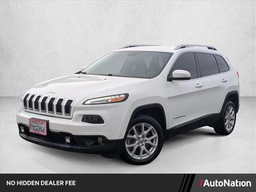 Bright White Clearcoat 2017 Jeep Cherokee Latitude