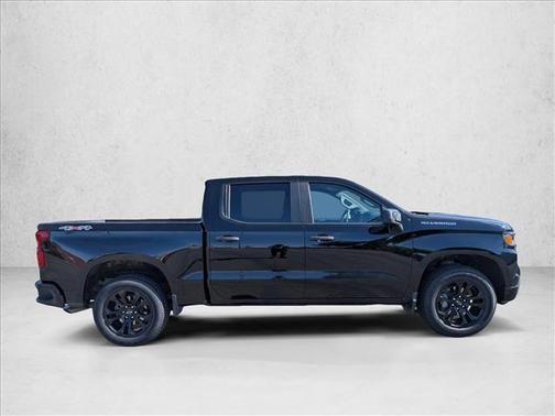 Black 2023 Chevrolet Silverado 1500 Custom