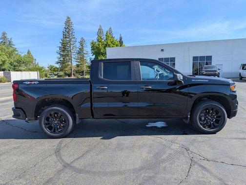 Black 2023 Chevrolet Silverado 1500 Custom