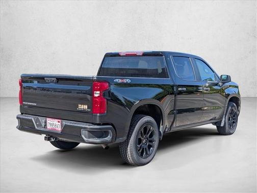Black 2023 Chevrolet Silverado 1500 Custom