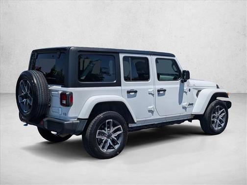 Bright White Clearcoat 2024 Jeep Wrangler 4xe Sport S