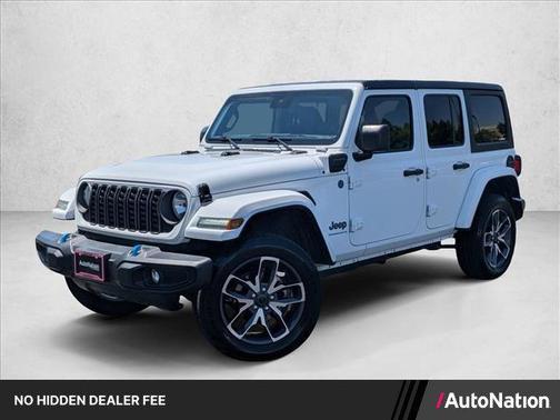 Bright White Clearcoat 2024 Jeep Wrangler 4xe Sport S