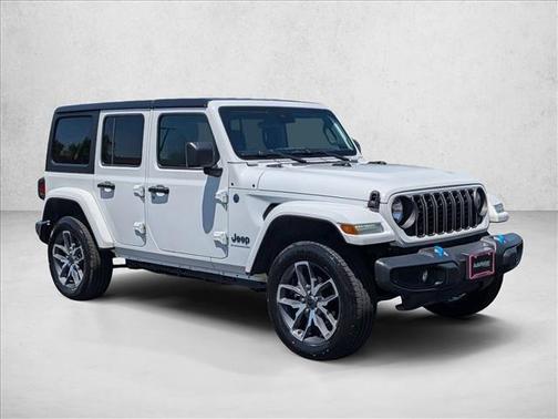 Bright White Clearcoat 2024 Jeep Wrangler 4xe Sport S
