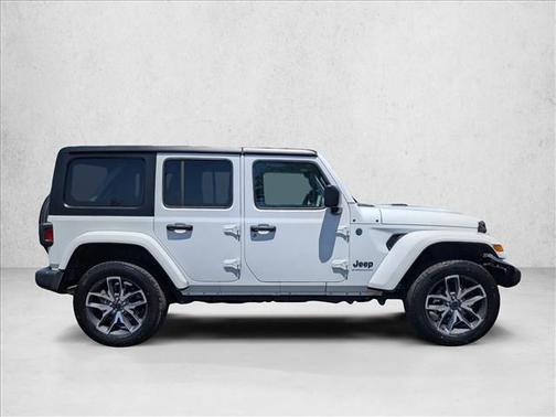 Bright White Clearcoat 2024 Jeep Wrangler 4xe Sport S