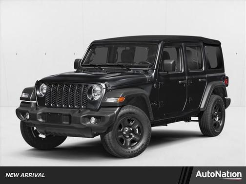 Black Clearcoat 2026 Jeep Wrangler 4-Door Sahara 4x4