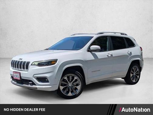 Bright White Clearcoat 2019 Jeep Cherokee Overland