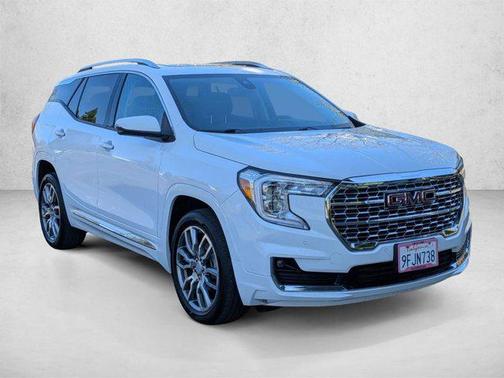 Summit White 2023 GMC Terrain Denali