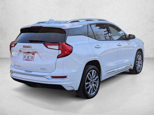 Summit White 2023 GMC Terrain Denali