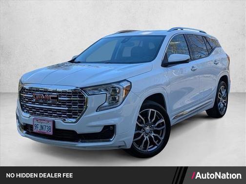 Summit White 2023 GMC Terrain Denali