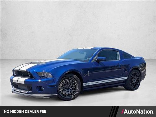 Deep Impact Blue Met 2014 Ford Shelby GT500 Base