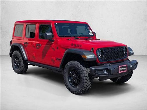 Firecracker Red Clearcoat 2026 Jeep Wrangler Willys