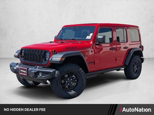 Firecracker Red Clearcoat 2026 Jeep Wrangler Willys