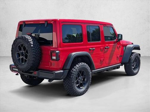 Firecracker Red Clearcoat 2026 Jeep Wrangler Willys