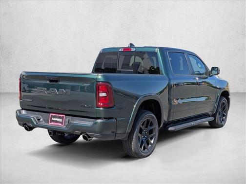 Serrano Green Metallic 2026 RAM 1500 Laramie