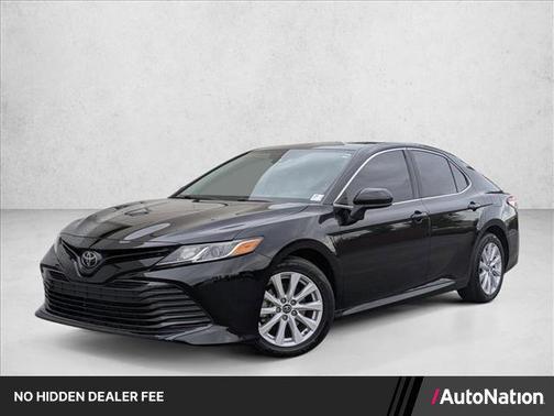 Midnight Black Metallic 2020 Toyota Camry LE
