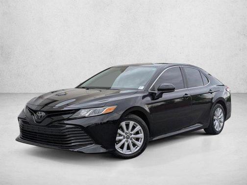 Midnight Black Metallic 2020 Toyota Camry LE