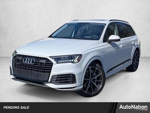 Glacier White Metallic 2020 Audi Q7 55 Prestige
