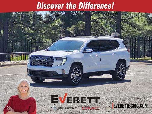 Summit White 2026 GMC Acadia Denali
