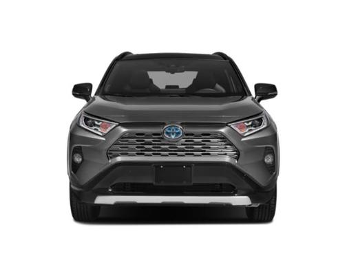Blizzard Pearl w/Midnight Black Roof 2020 Toyota RAV4 Hybrid SE