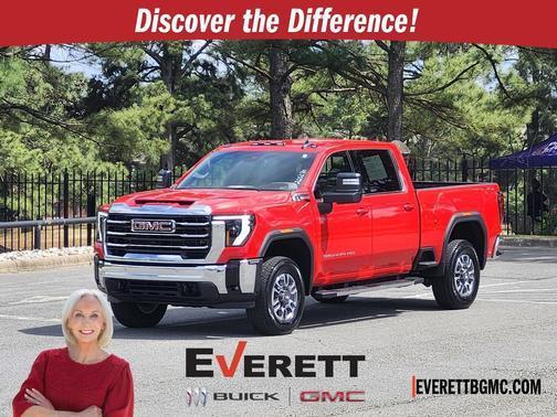 Cardinal Red 2025 GMC Sierra 2500 SLE