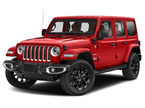 Firecracker Red Clearcoat 2021 Jeep Wrangler Unlimited 4xe Sahara