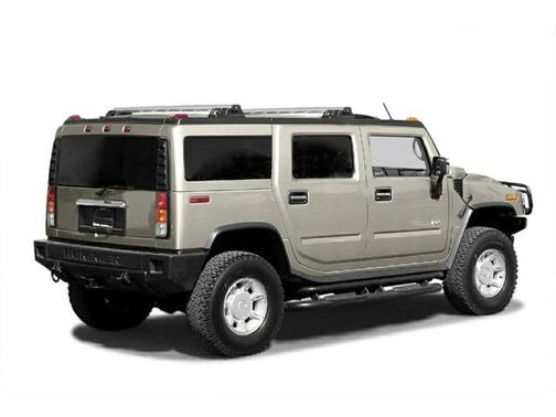 Yellow 2004 Hummer H2 Base