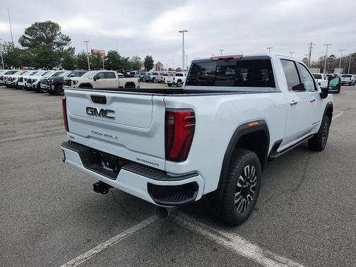 Glacier White Tricoat 2026 GMC Sierra 2500 Denali Ultimate