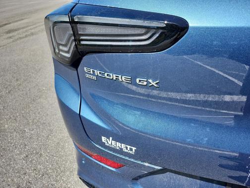 Ocean Blue Metallic 2026 Buick Encore GX Avenir