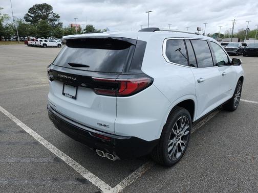 Glacier White Tricoat 2026 GMC Acadia Denali