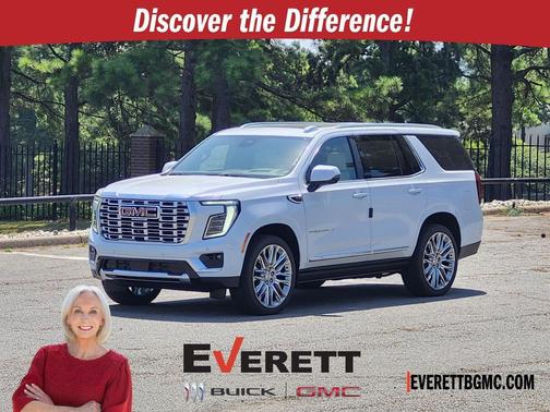 Glacier White Tricoat 2026 GMC Yukon Denali