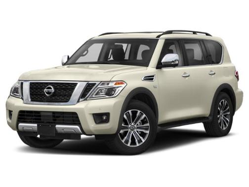 Pearl White Tricoat 2019 Nissan Armada SL