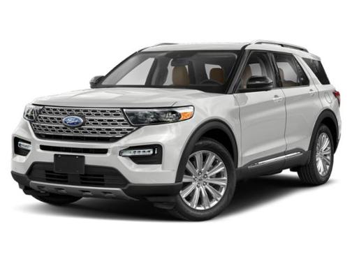 Oxford White 2021 Ford Explorer Limited