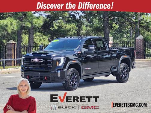 Onyx Black 2024 GMC Sierra 2500 AT4