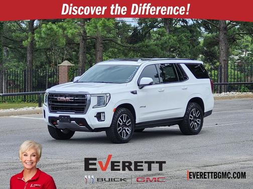 Summit White 2024 GMC Yukon 4WD AT4