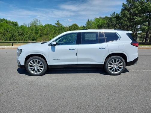 Glacier White Tricoat 2026 GMC Acadia Denali