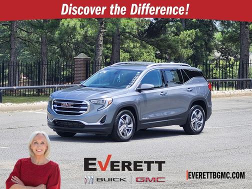 Satin Steel Metallic 2021 GMC Terrain SLT