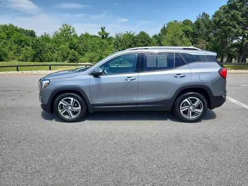 Satin Steel Metallic 2021 GMC Terrain SLT