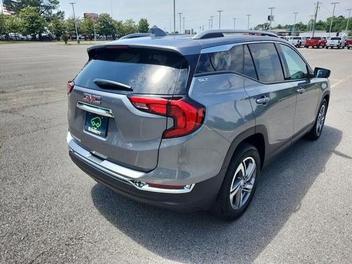 Satin Steel Metallic 2021 GMC Terrain SLT