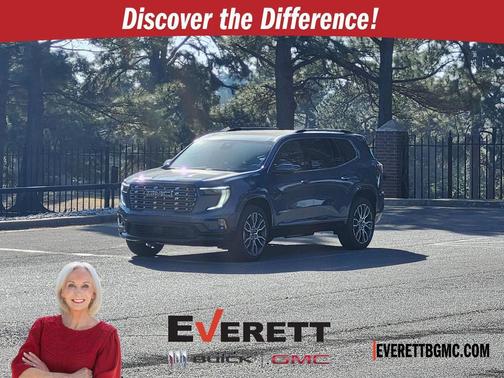 Downpour Metallic 2026 GMC Acadia Denali