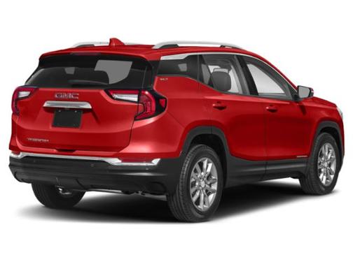 Volcanic Red Tintcoat 2024 GMC Terrain Denali
