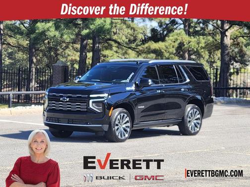 Black 2025 Chevrolet Tahoe 4WD High Country SUV