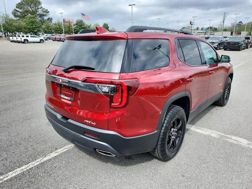 Volcanic Red Tintcoat 2023 GMC Acadia AWD AT4