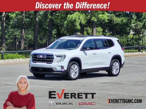 Summit White 2024 GMC Acadia FWD Elevation