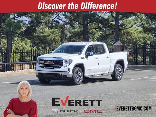 Summit White 2026 GMC Sierra 1500 SLT