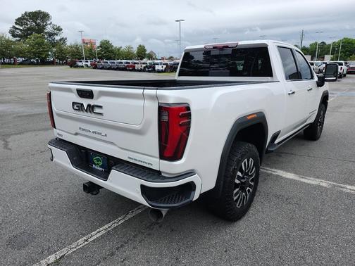 White Frost Tricoat 2025 GMC Sierra 2500 Denali Ultimate