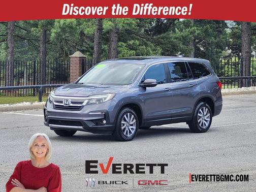 Obsidian Blue Pearl 2020 Honda Pilot AWD EX-L