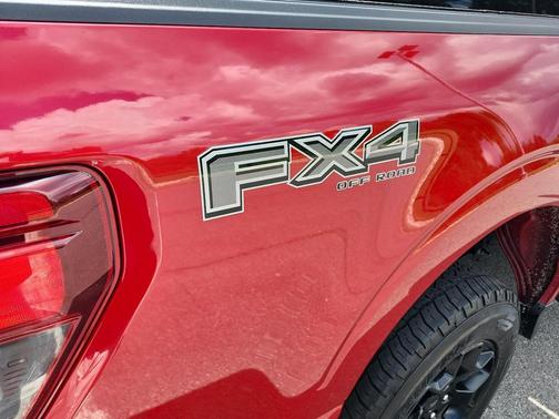 Rapid Red Metallic Tinted Clearcoat 2024 Ford F-150 STX